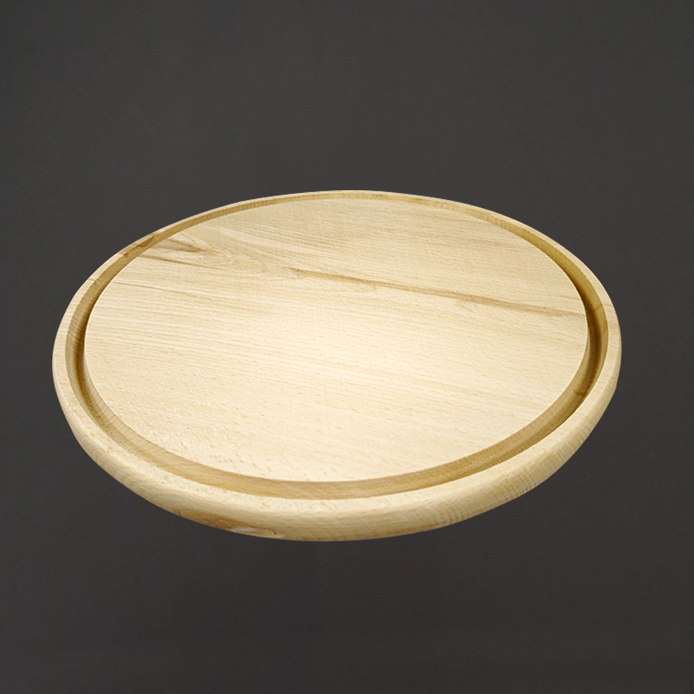 Dřevěné servírovací prkénko - podnos, masivní dřevo, 30 cm