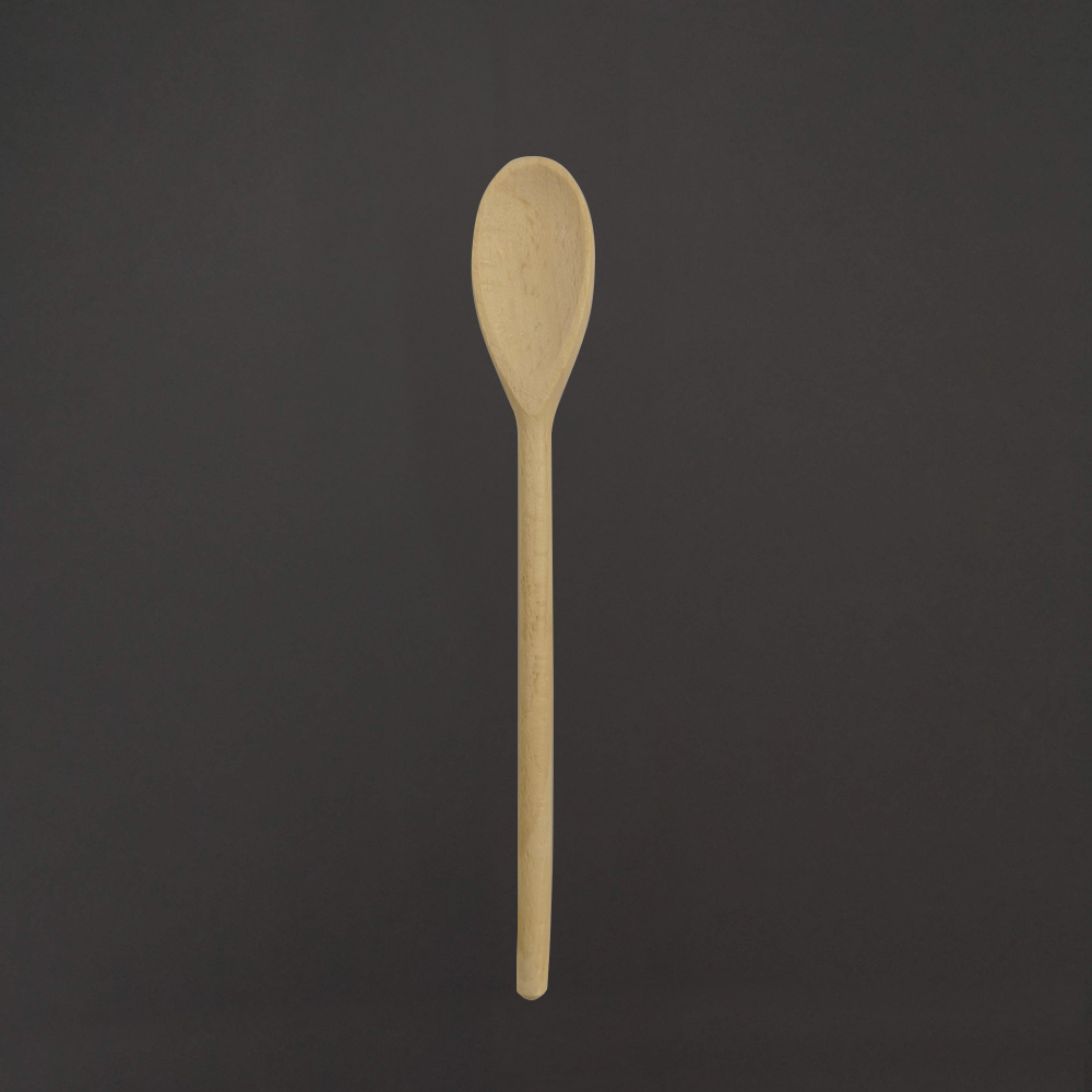 Dřevěná lžička, masivní dřevo, délka 16 cm