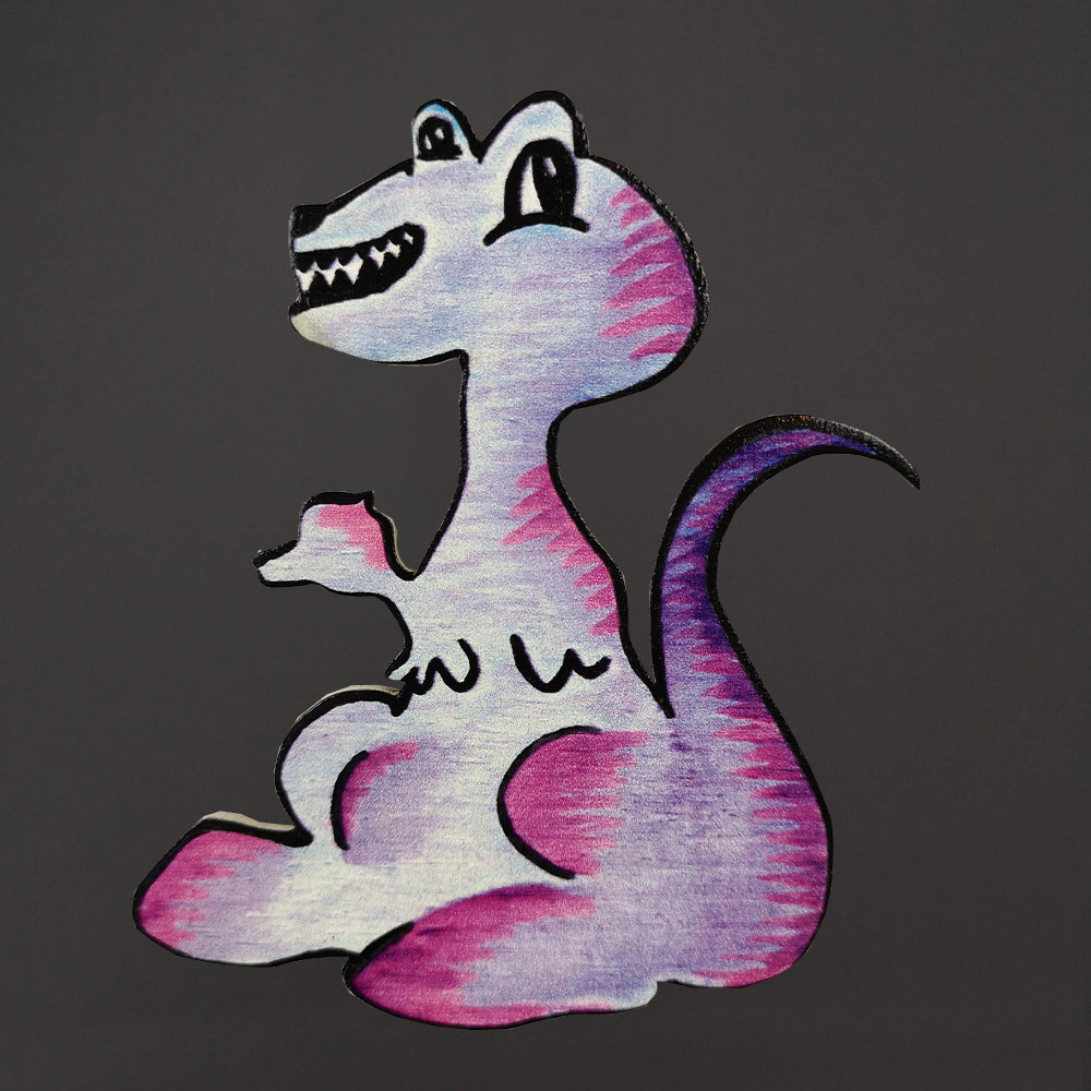 Magnet dinosaurus, 10 cm