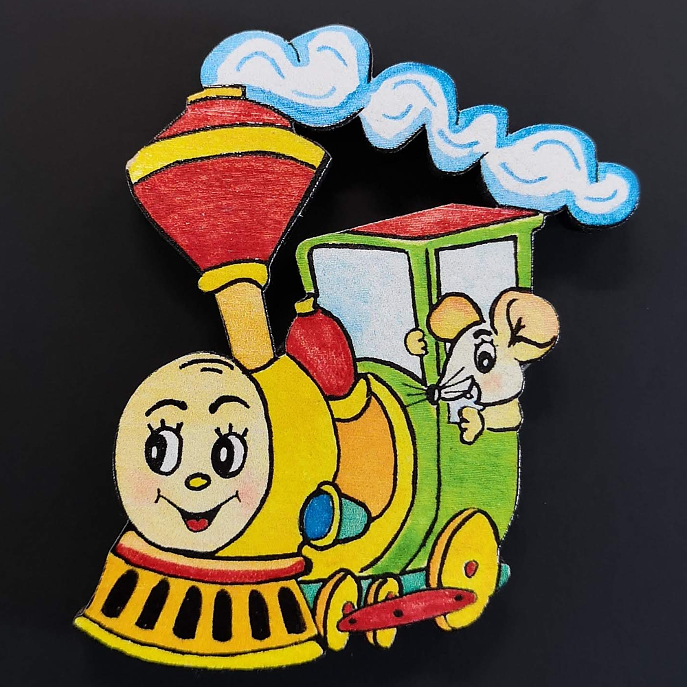 Magnet mašinka 6 cm