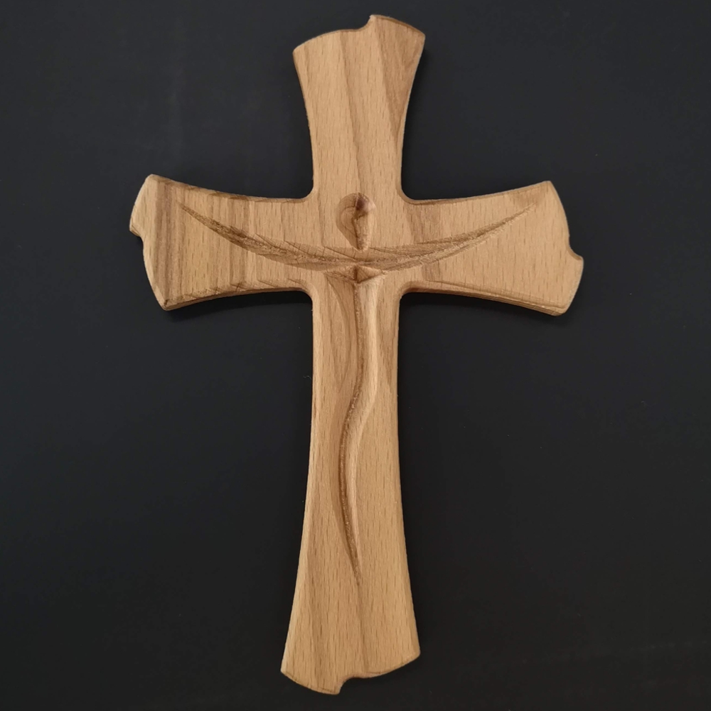 Dřevěný kříž 20 cm