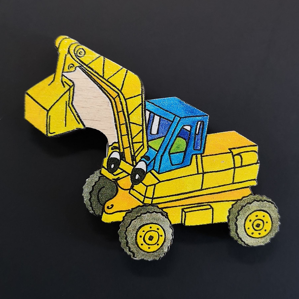 Magnet bagr 6 cm