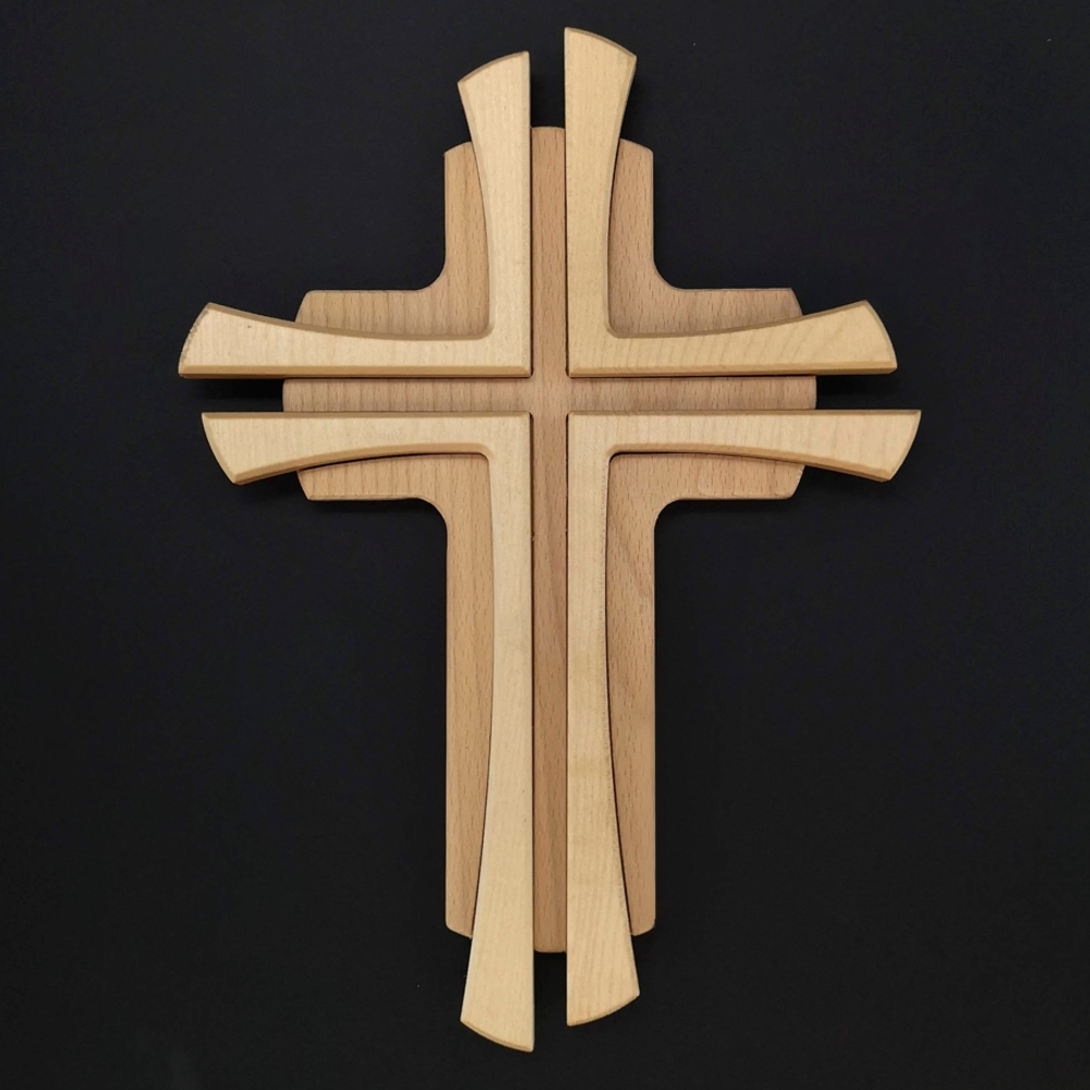 Dřevěný kříž 35 cm
