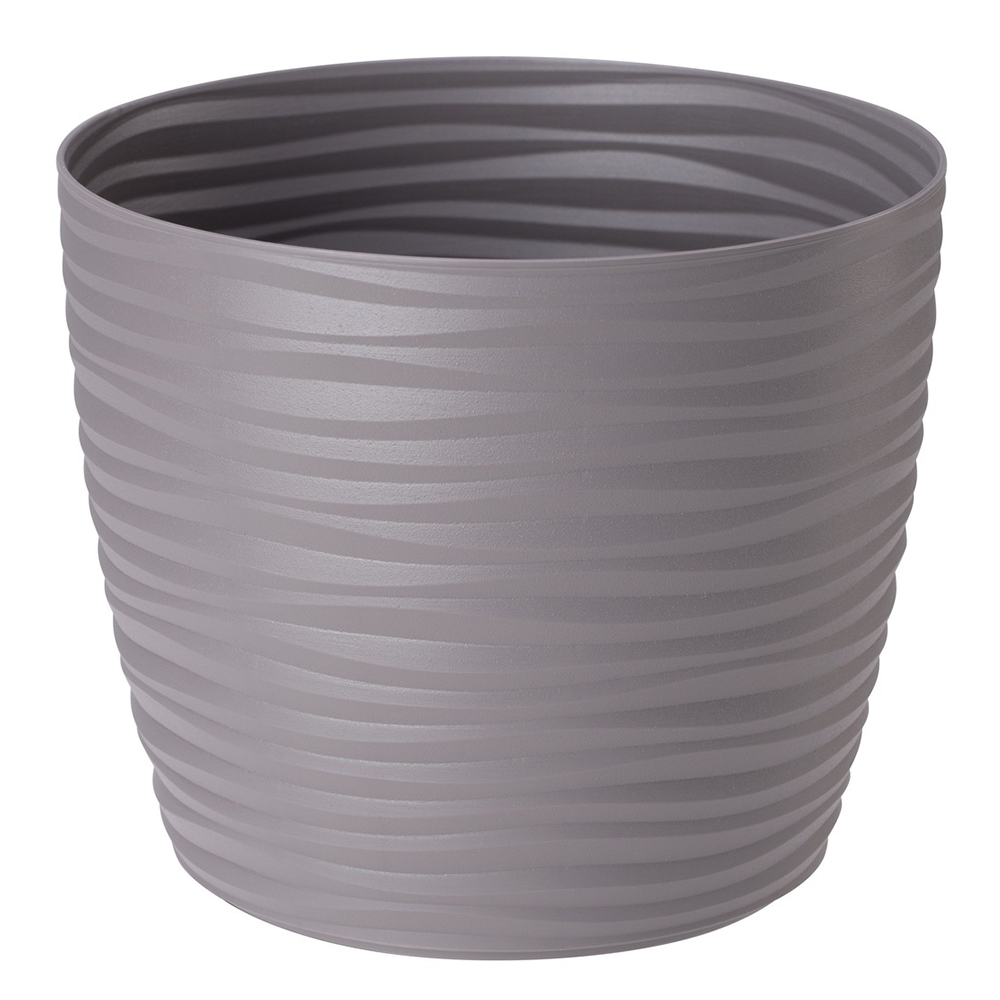 Květináč plastový - doplněk k dřevěným květináčům, průměr 13 cm, výška 11 cm