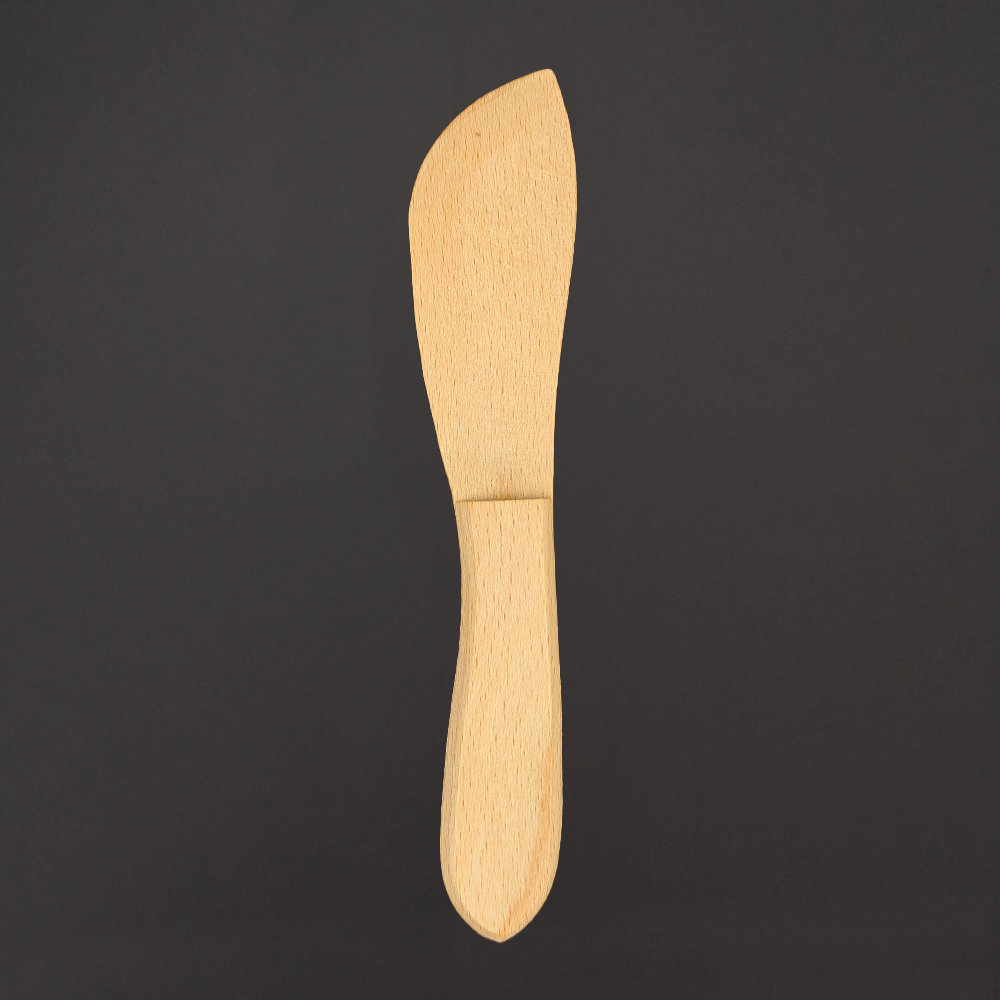 Dřevěný nůž, masivní dřevo, délka 17,5 cm