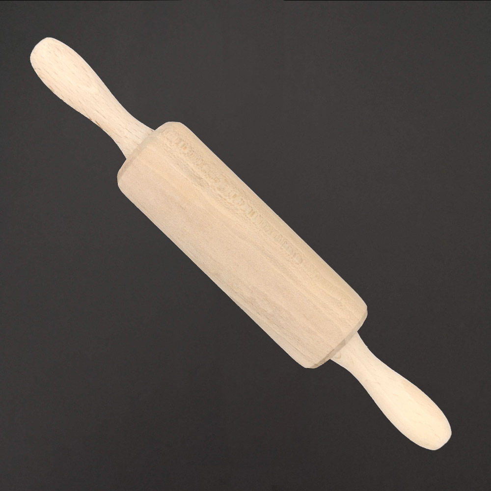 Dřevěný váleček mini, masivní dřevo, délka 23 cm